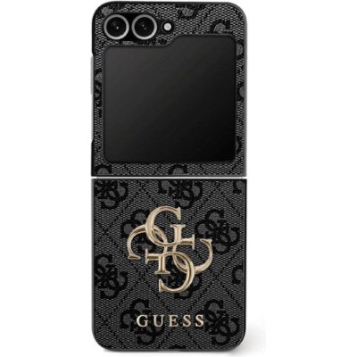 Guess 4G Metal Logo Back Cover Black (Galaxy Z Flip 7)